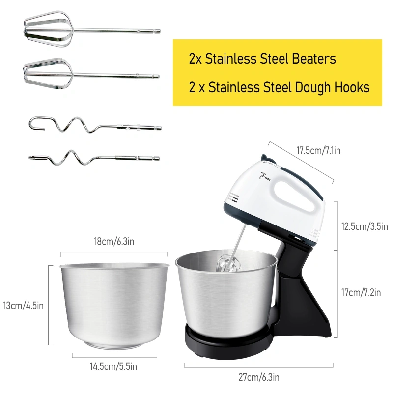 Electric Stand Mixer with Bowl 120W Home Beater