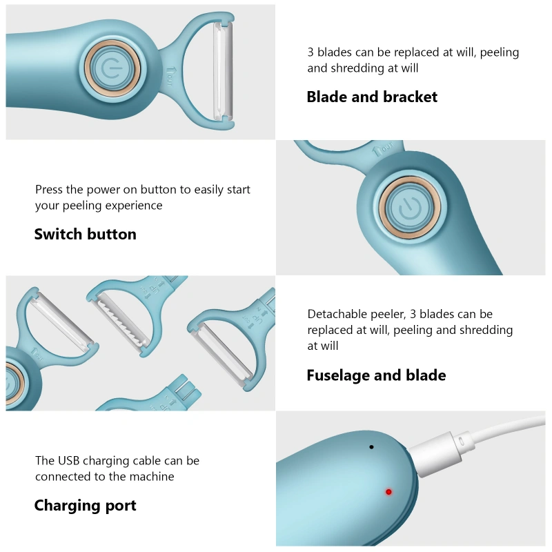 3-in-1 Electric Peeler