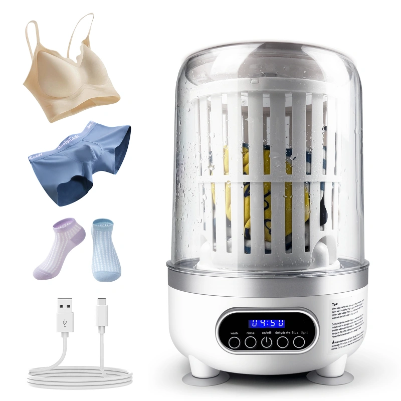 Mini All-in-one washing and rinsing machine